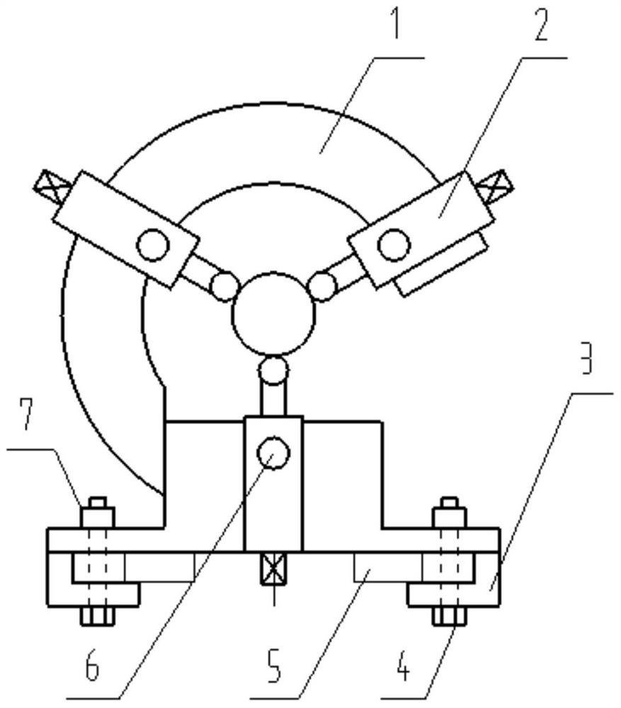 Unblocked Long Roller Jaw Lathe Steady Frame