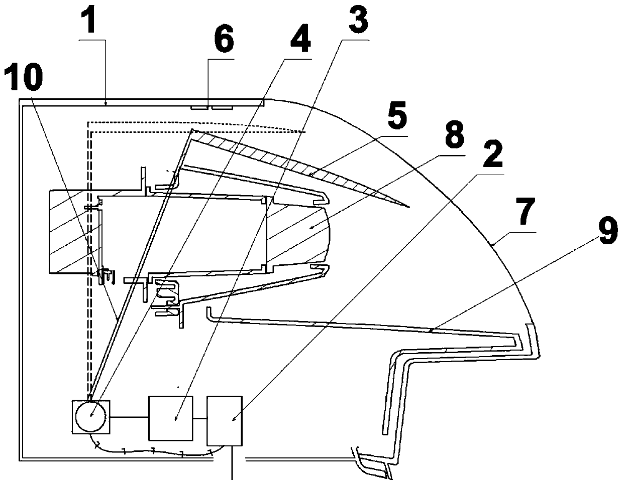 Deformable automobile lighting device