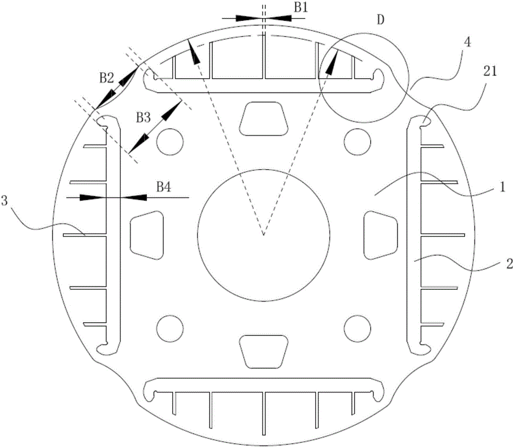 Rotor of permanent magnet synchronous motor and motor