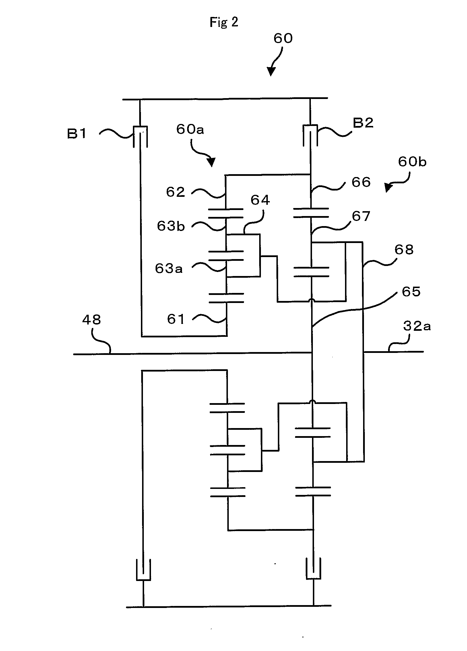 Power Output Apparatus and Hybrid Vehicle Equipped With the Same