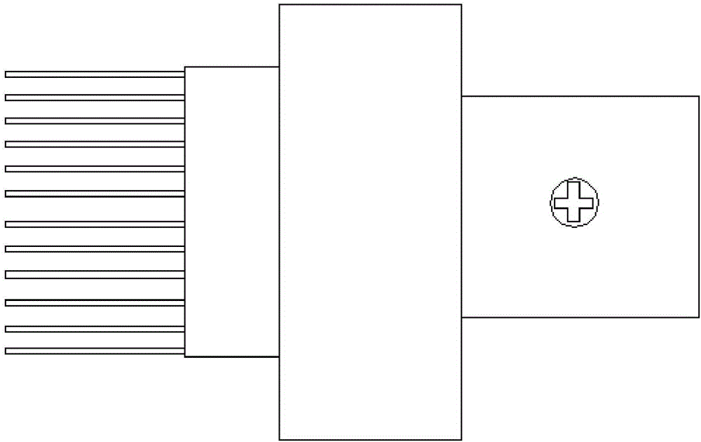 Dotting and feeding component for PCB (Printed Circuit Board) dotting device