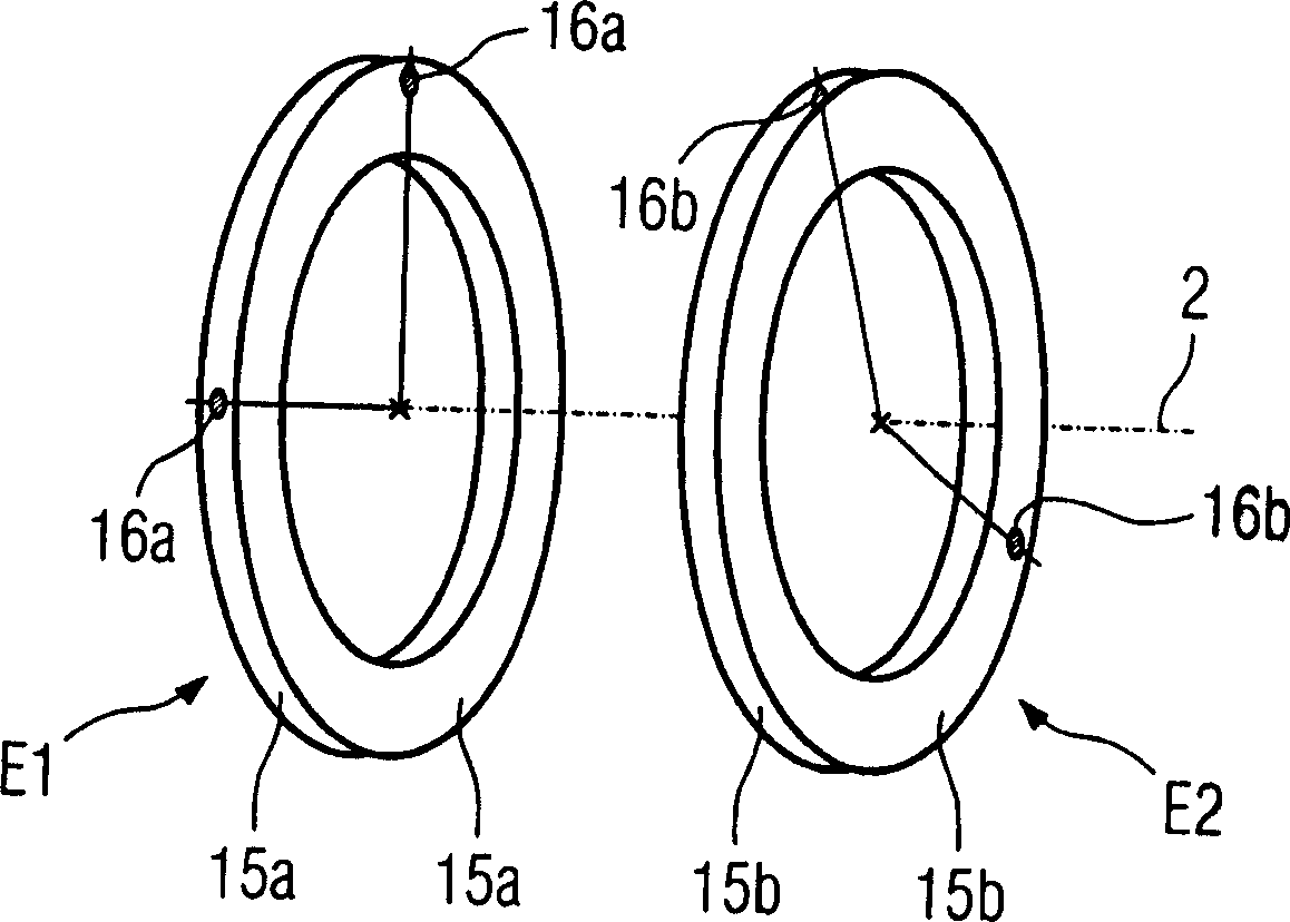 Imaging fault contrast device