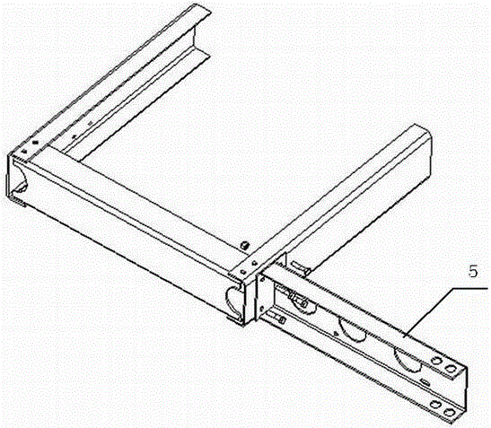 Expansion water tank integration device for passenger car with rear engine