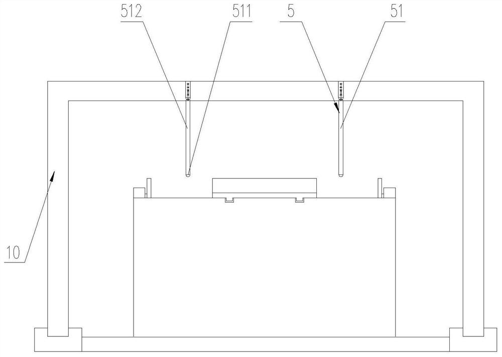 An adjustable two-way intelligent creasing machine