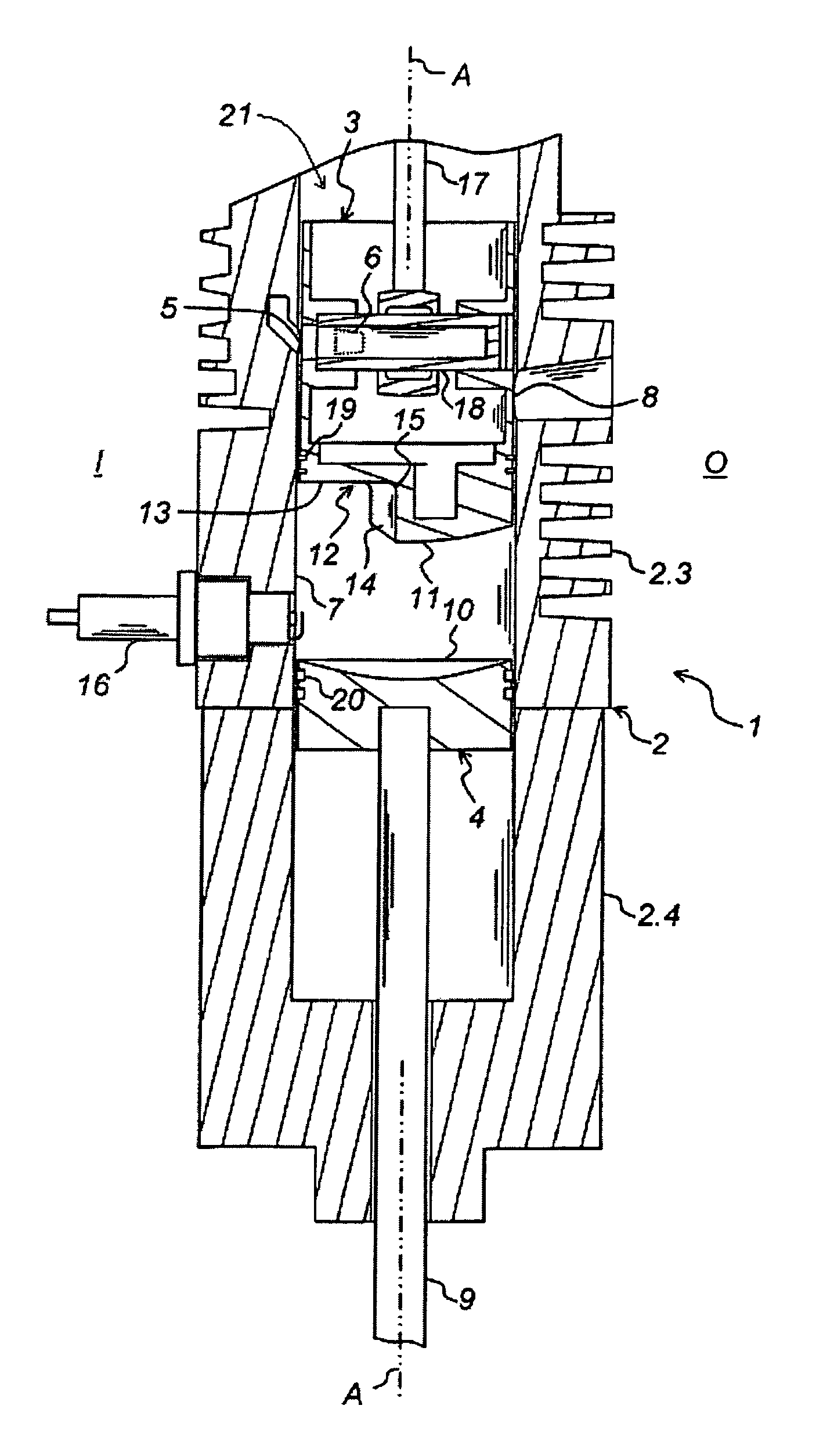 Fuel-Powered rock breaker