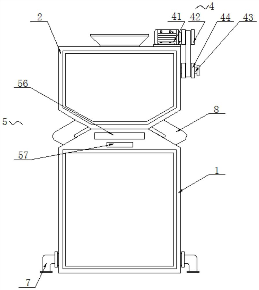 Preparation device for mixed brewing of maca, Chinese wolfberry and kiwi fruits and application