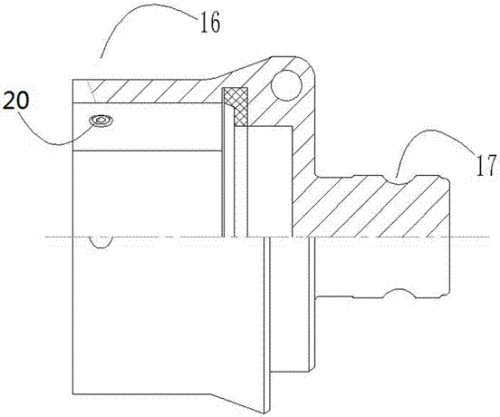 Plug gland and cable plug and connector assembly using the plug gland