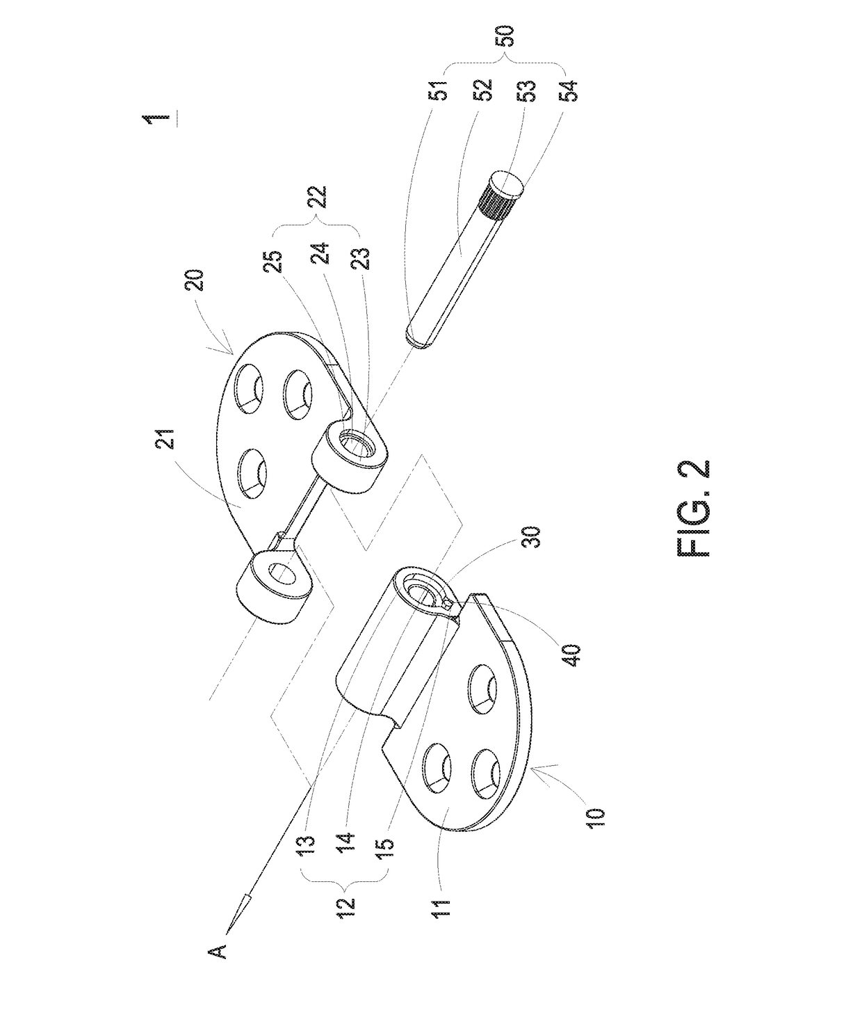 Adjustable positioning hinge with high torsional friction and assembling method thereof