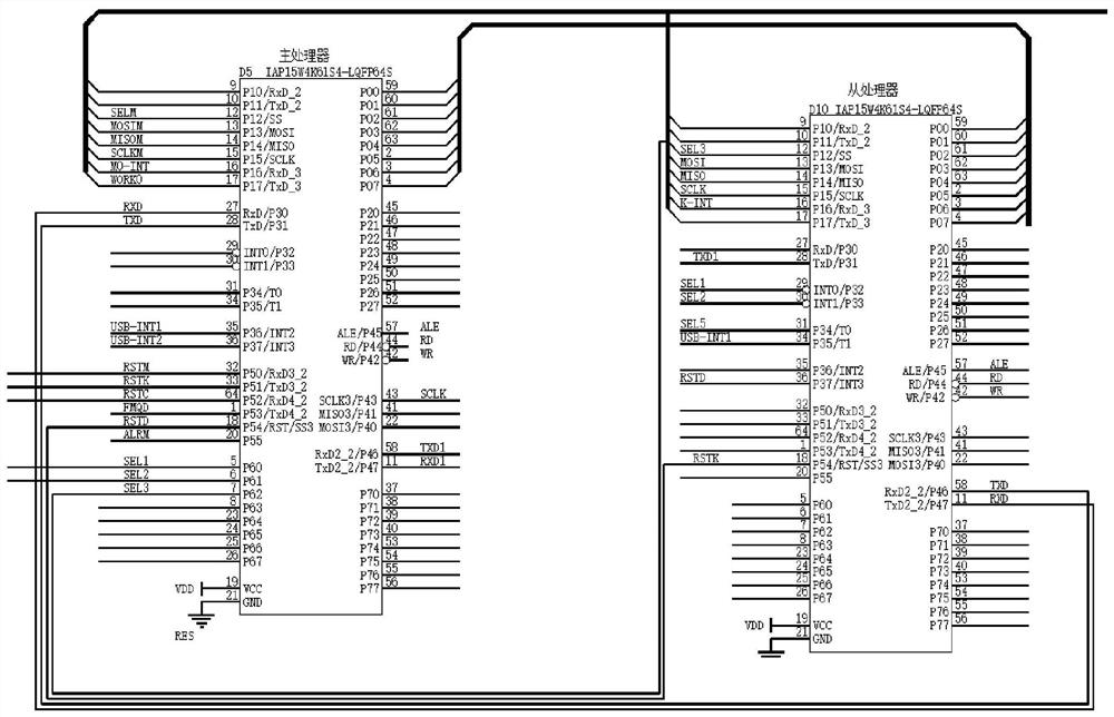 Parallel processing and self-upgrading method based on multiple single-chip microcomputers