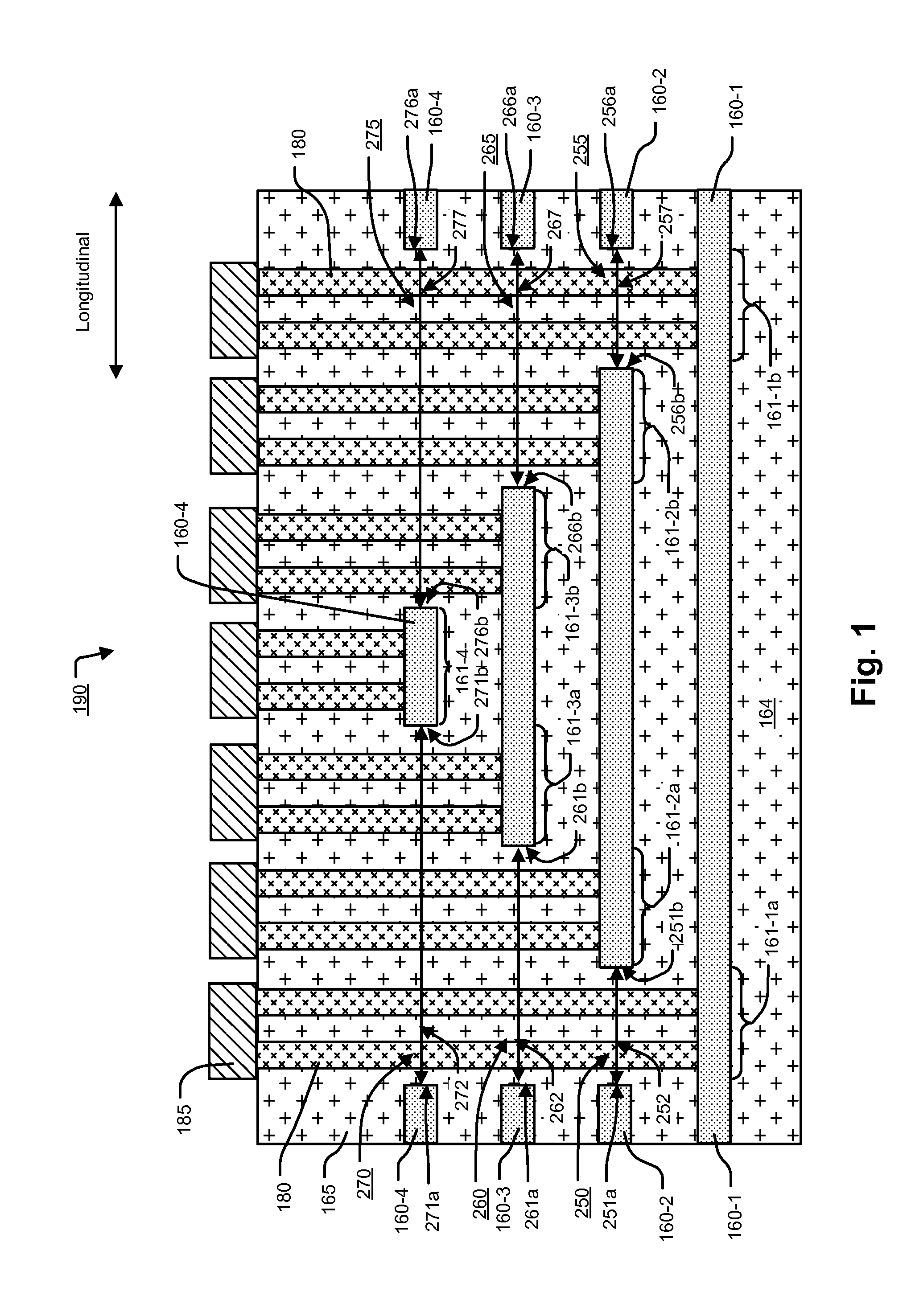 Reduced Number of Masks for IC Device with Stacked Contact Levels