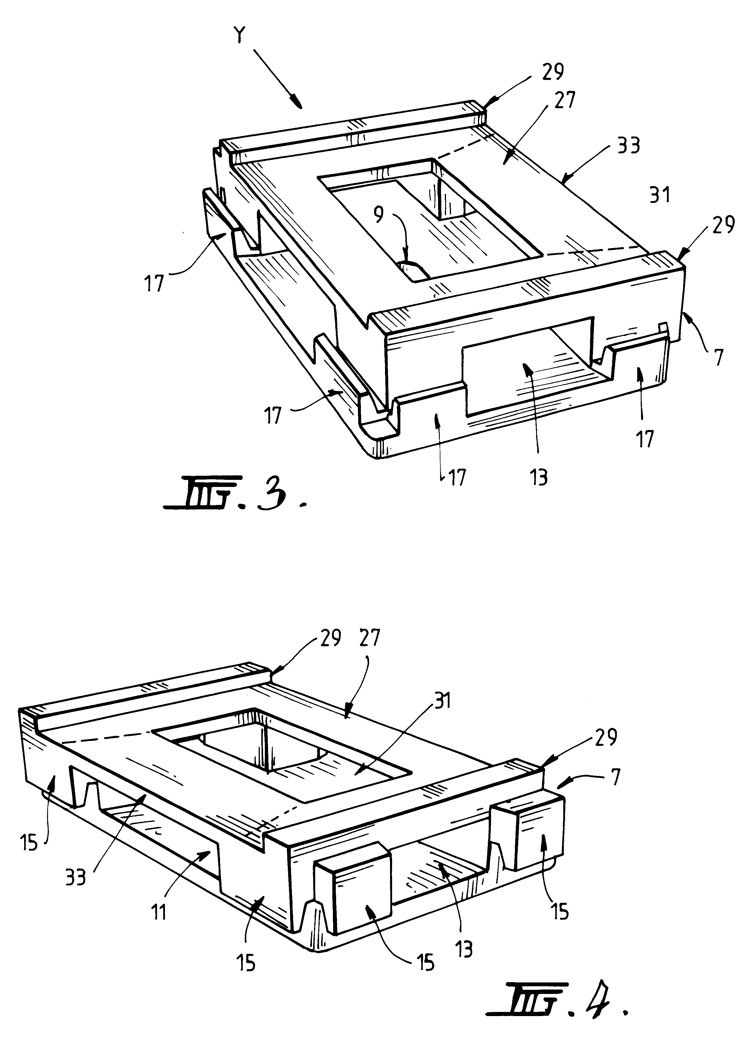 Modular pallet structure