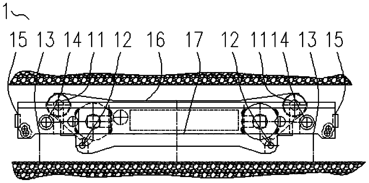 Thin seam coal mining machine body