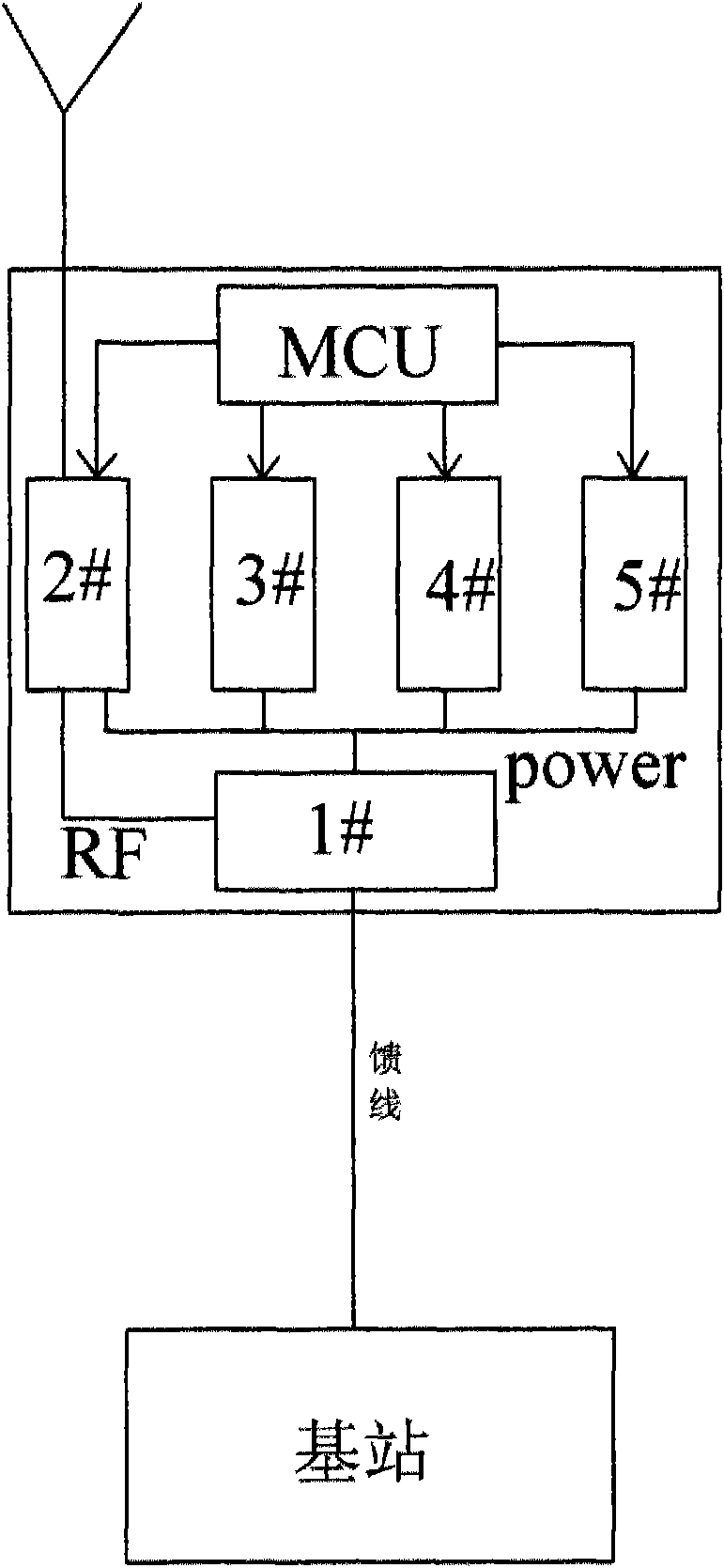 Configurable current sink in tower top amplifier