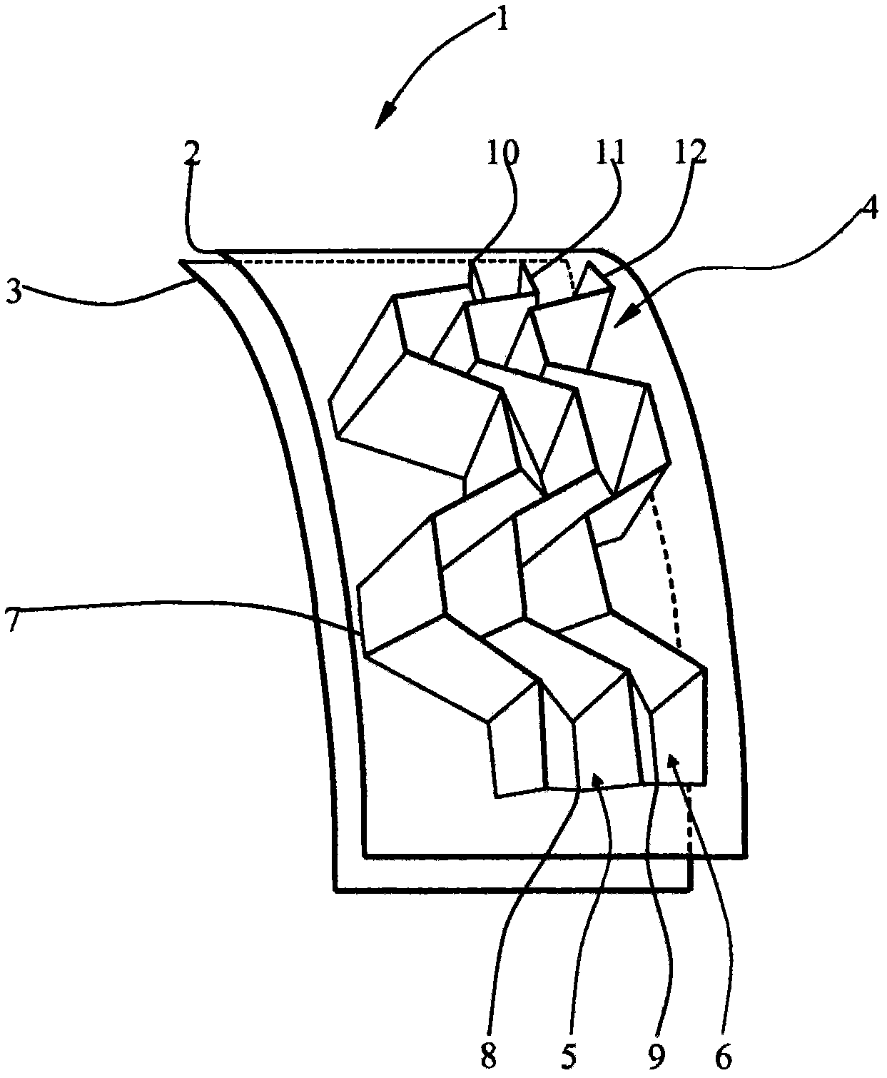 Method for producing a core composite with double-sided surface layers