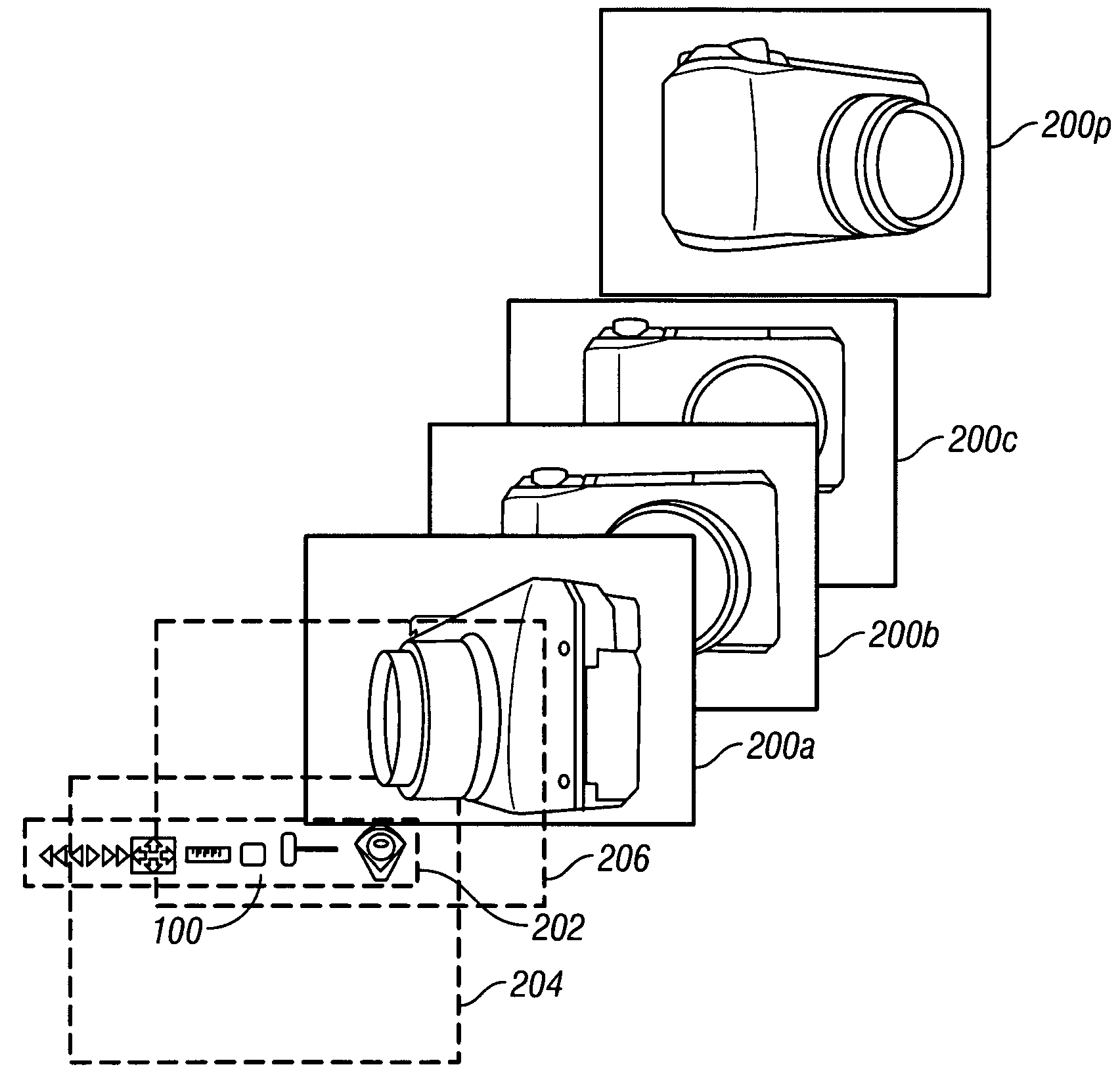 System for delivering and enabling interactivity with images