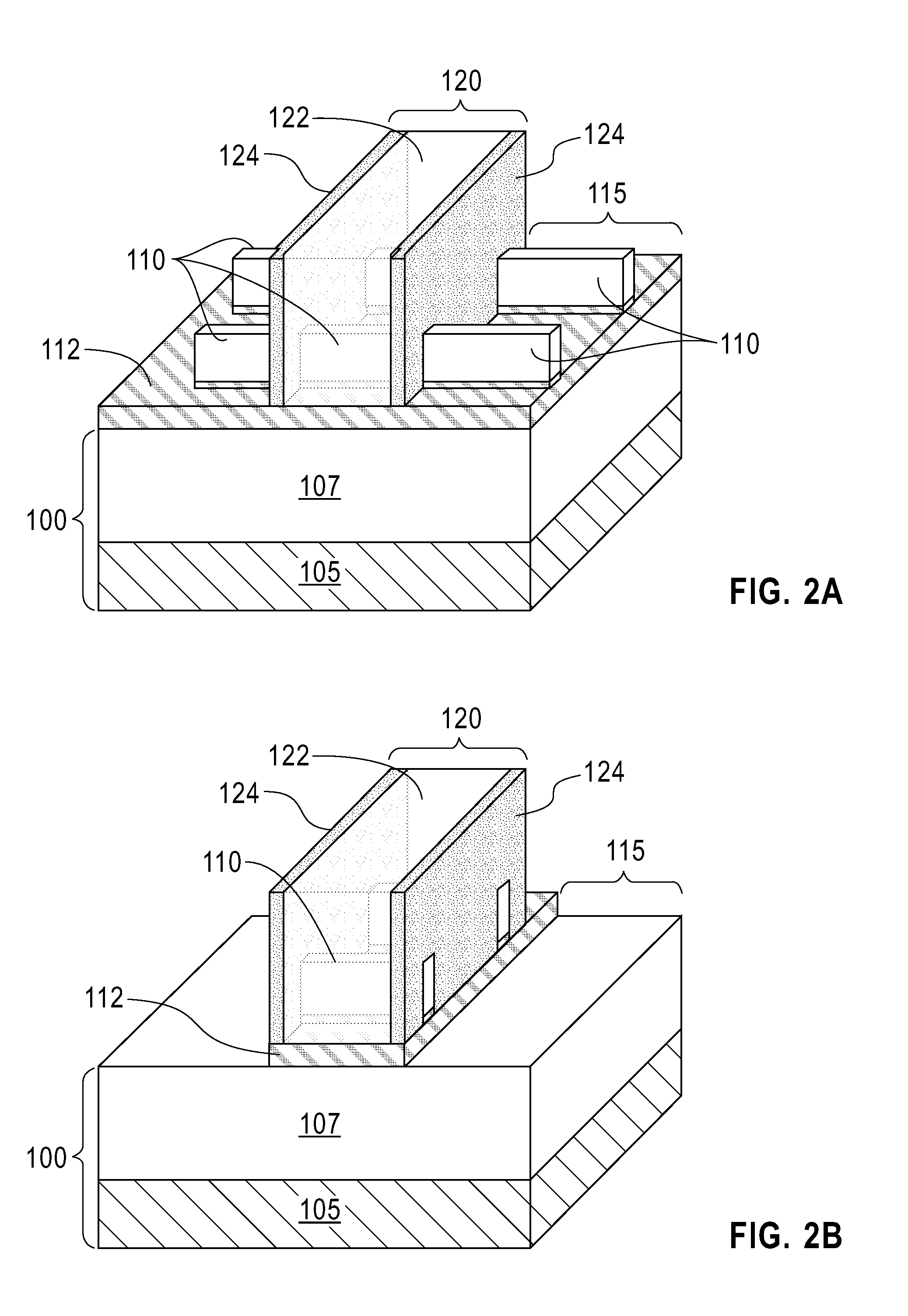 Non-planar MOSFET structures with asymmetric recessed source drains and methods for making the same