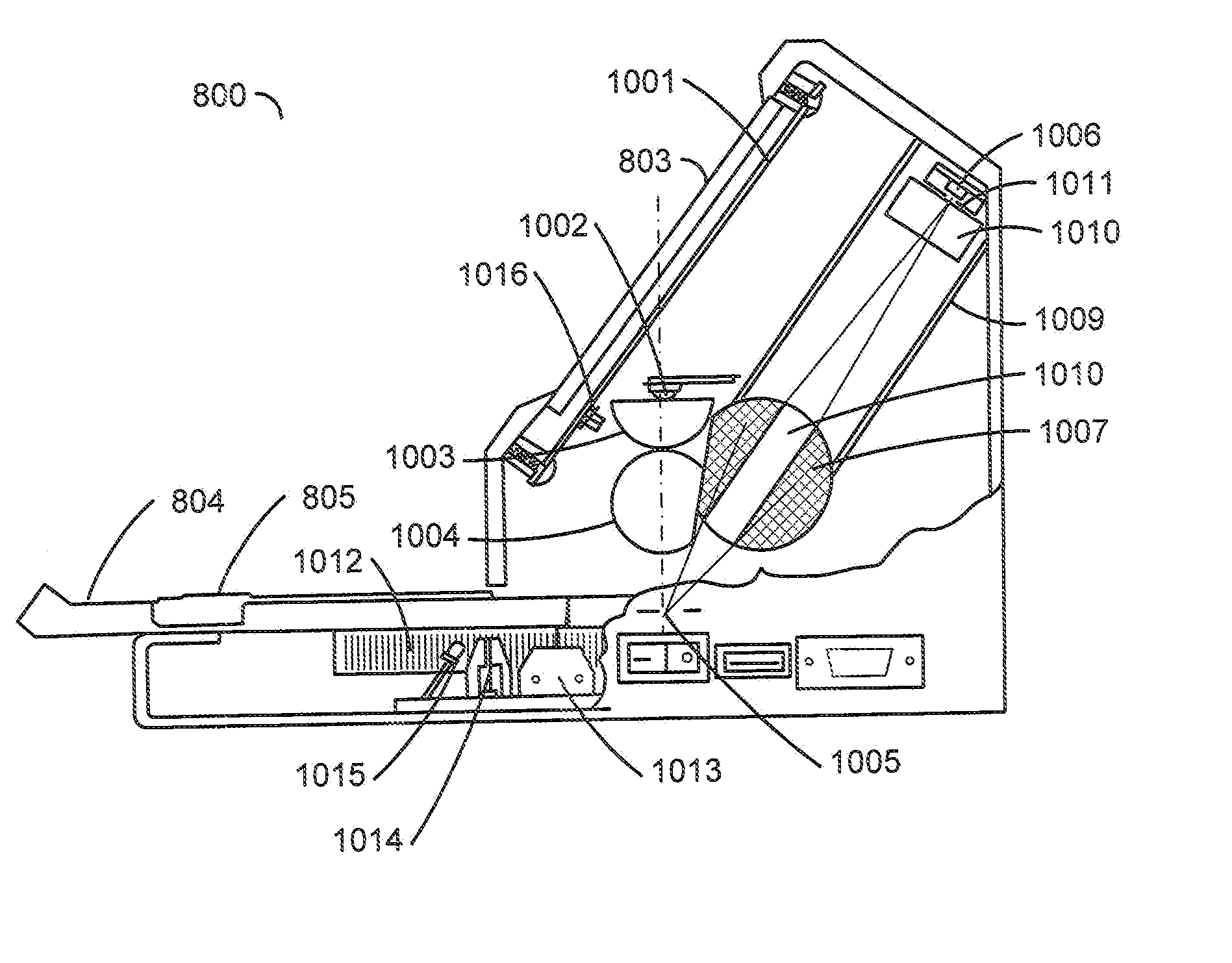 Method and apparatus for reading test strips