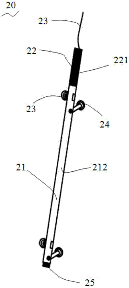 Fixed type grating-shape capacitive coder inclinometry device, inclinometer, inclinometry equipment and inclinometry system