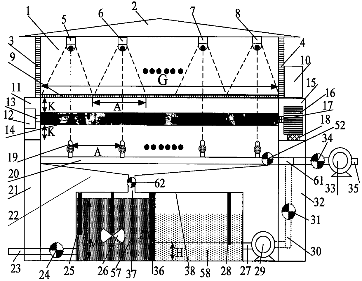 Poultry house excrement automatic cleaning device and method based on image recognition