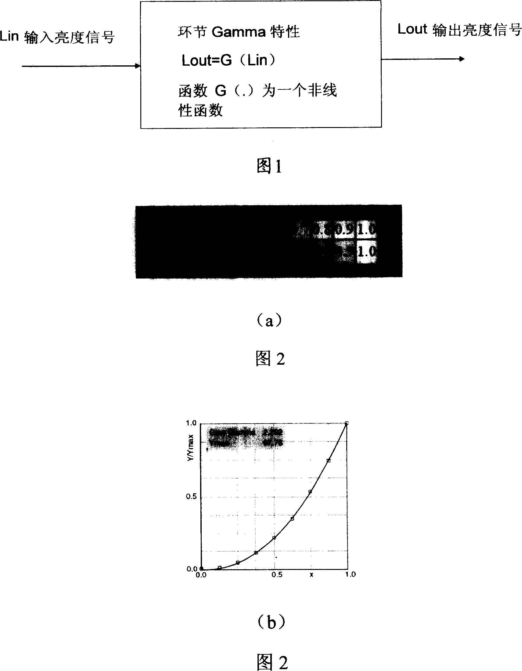 Video input equipment gamma characteristic correcting method and apparatus in video communication
