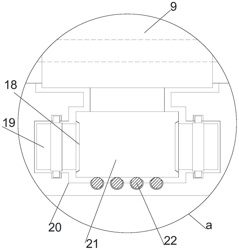 A guided mobile greenhouse irrigation device