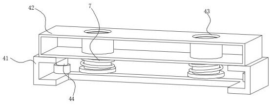 Anti-blocking adjustable thermosetting powder coating spraying device