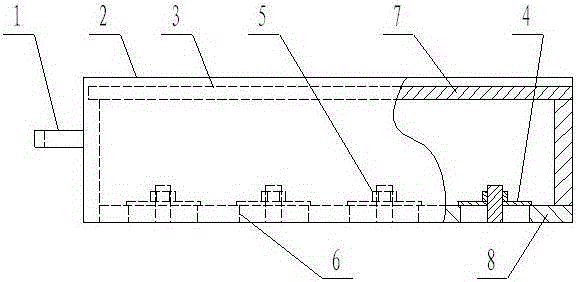 Special sealing box for outage transformer