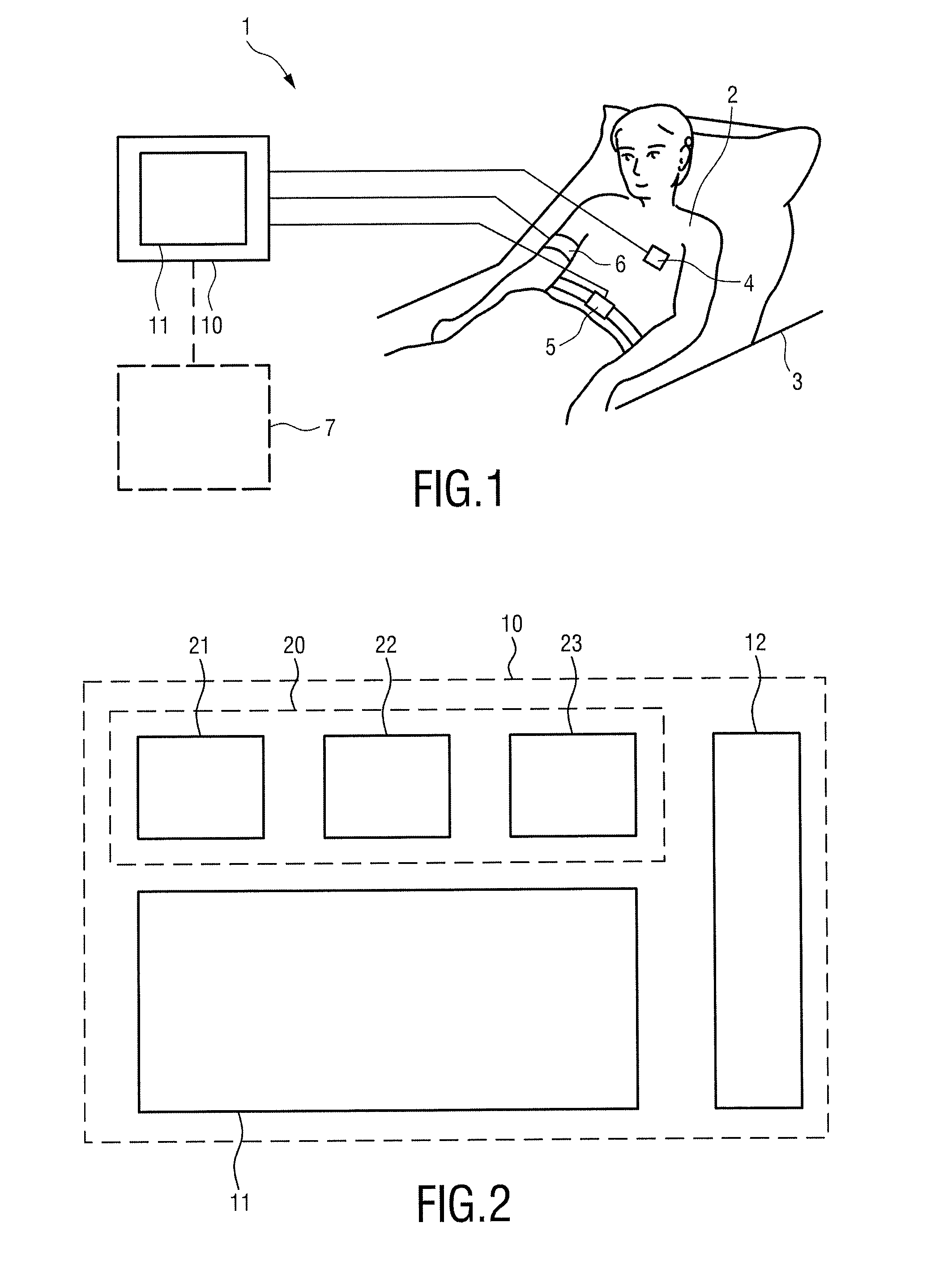 Device, system and method for visualization of patient-related data