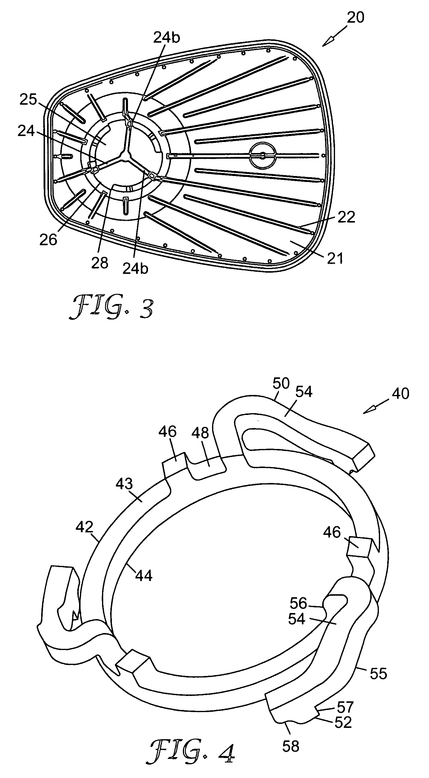 Personal respiratory protection device that has a permanent or semi-permanent bayonet connection