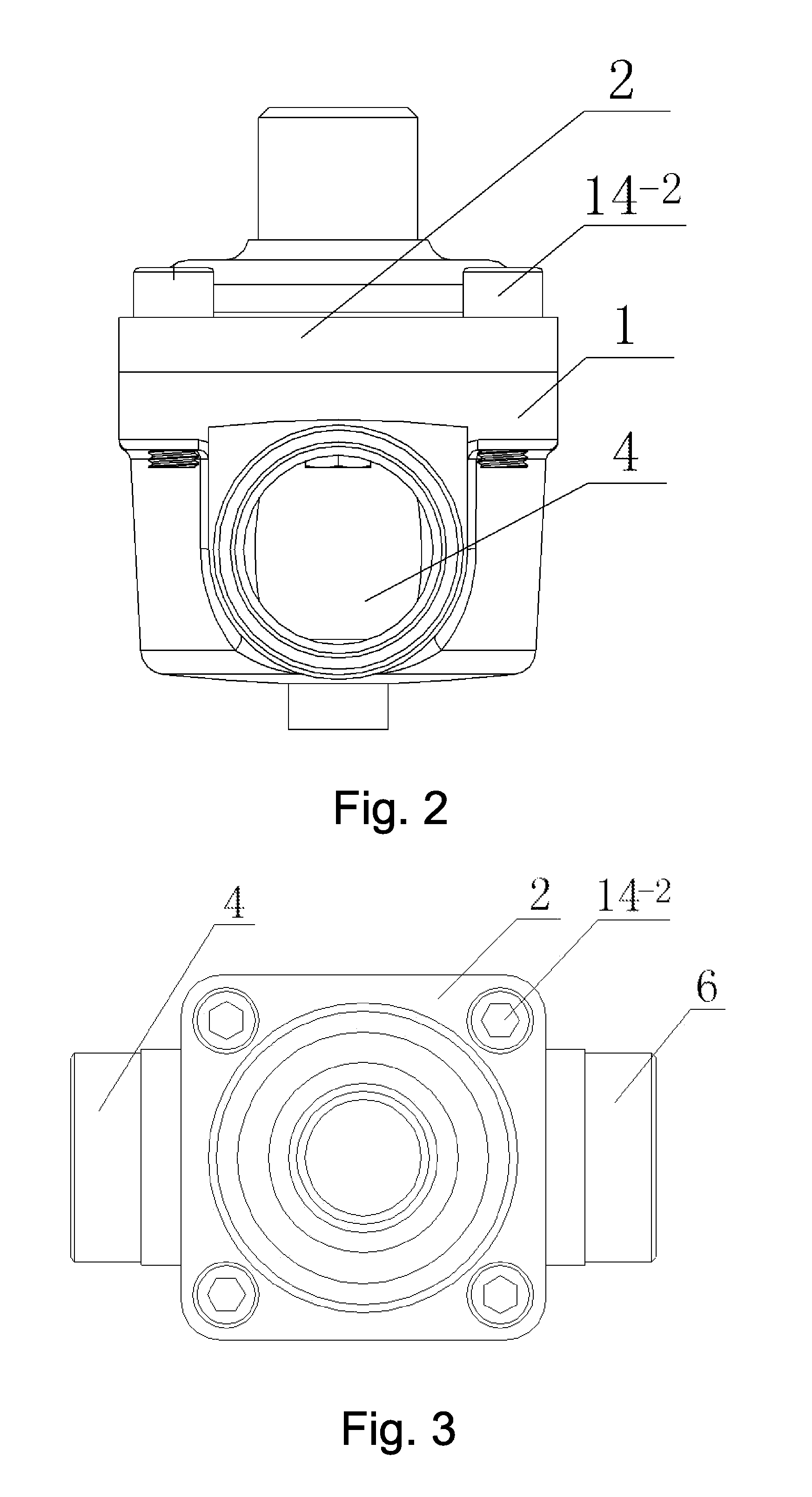 Piston-type one-way valve