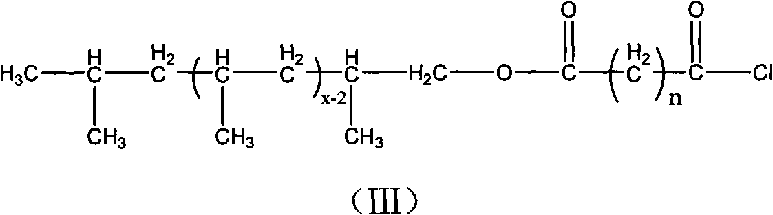 Amino-terminated polypropylene and preparation method thereof