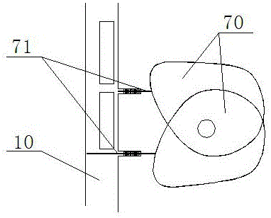 Coin change mechanism for coin boxes