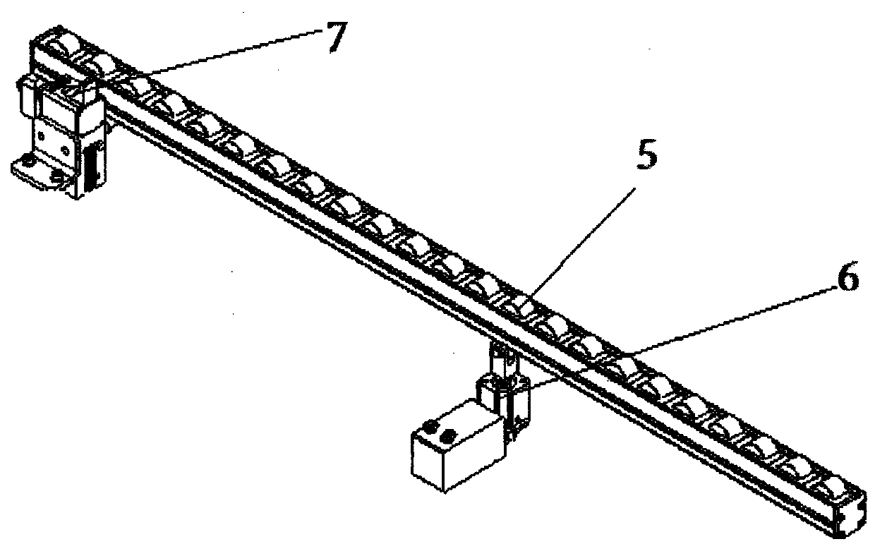 A dynamic material rack system at the edge of the line