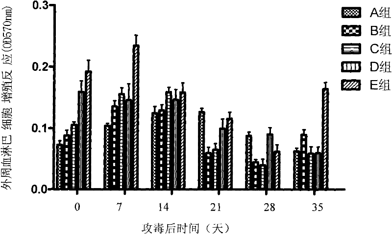 Synthetic peptide vaccine for resisting porcine circovirus and preparation method thereof