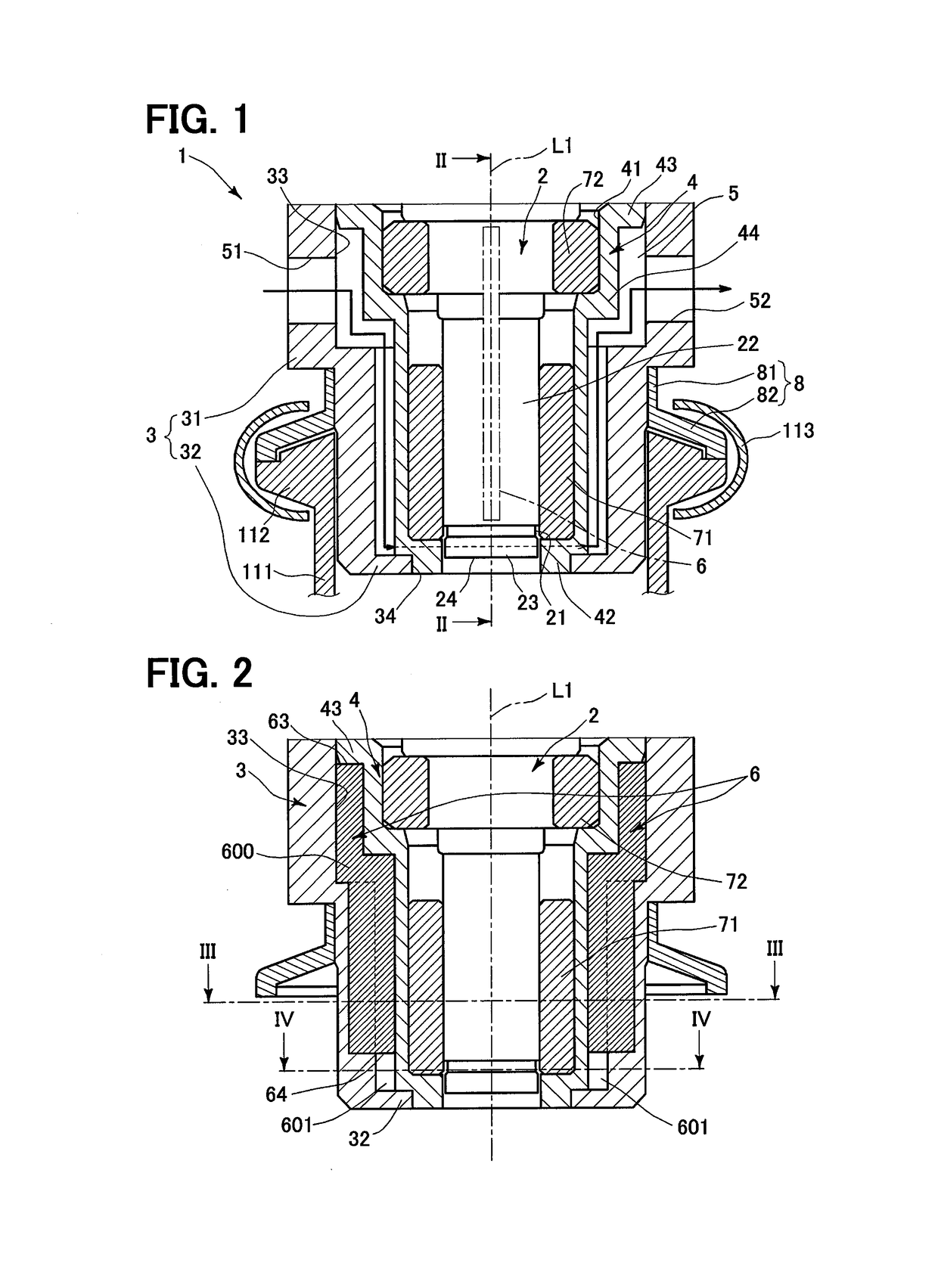 Cooling device for injector
