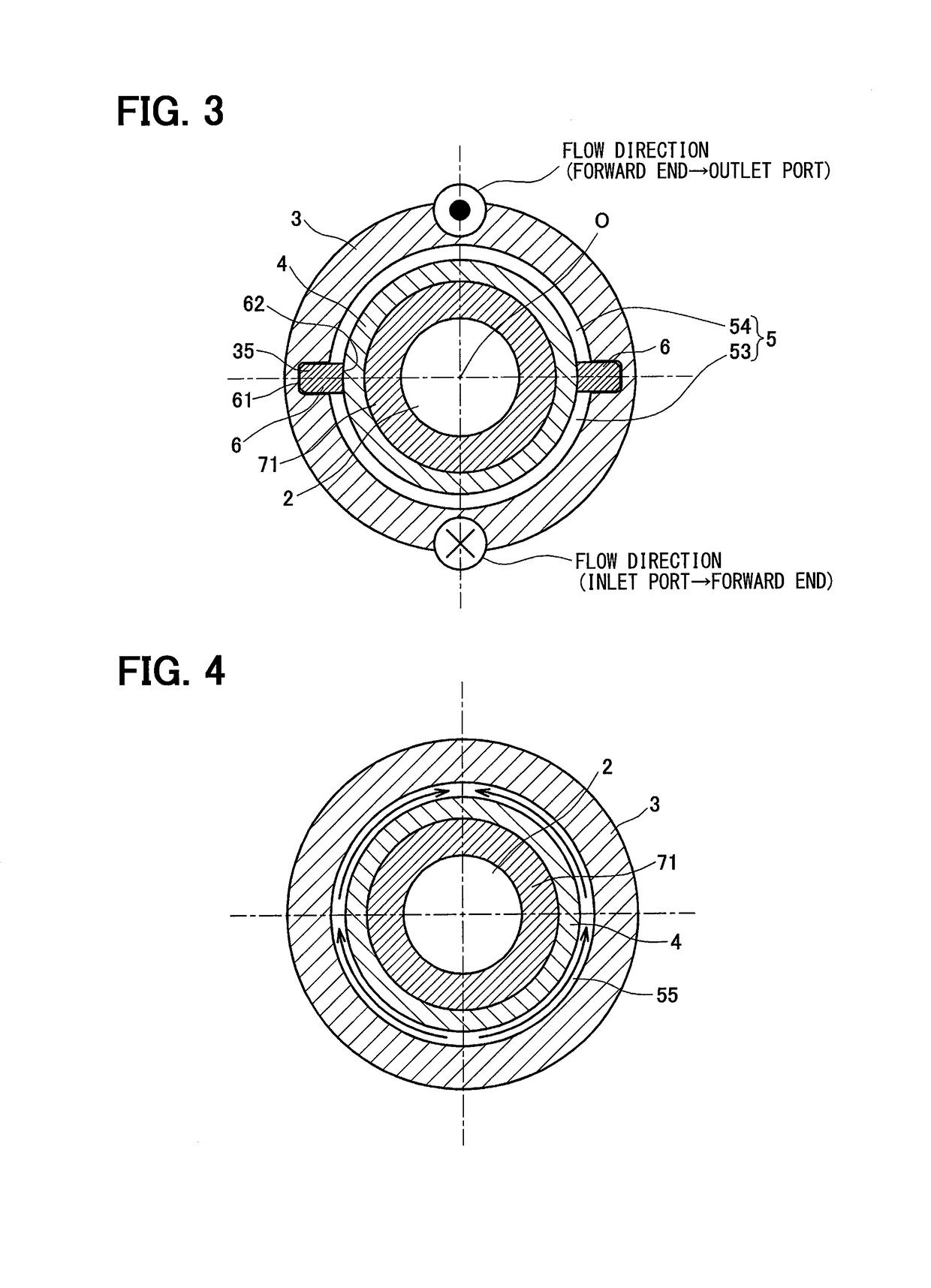 Cooling device for injector