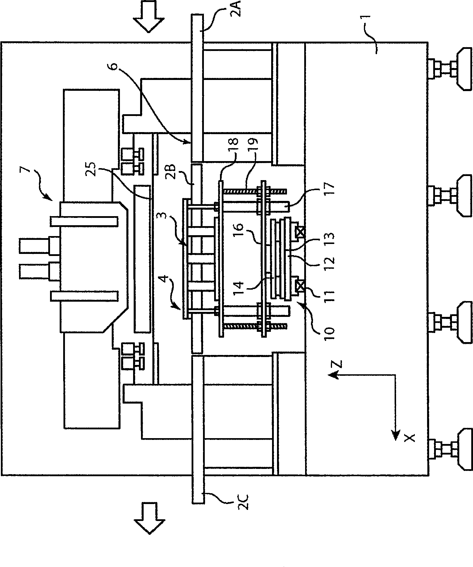 Position matching method and screen printer