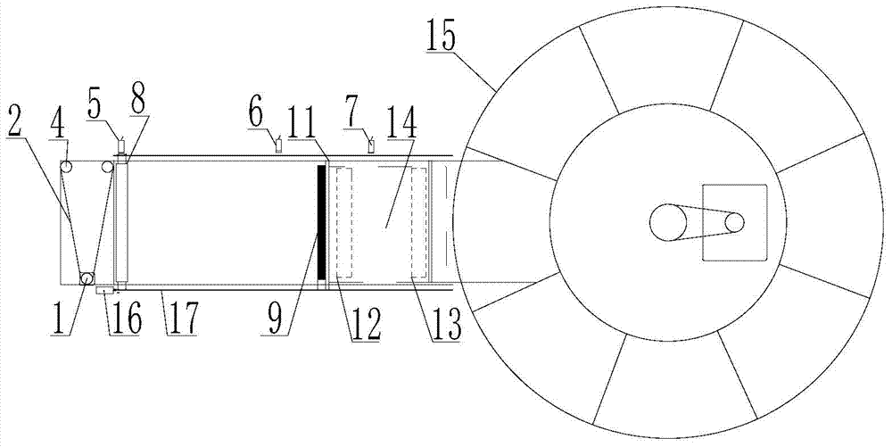 Physical model test and sample preparation method and device for amorphous strips