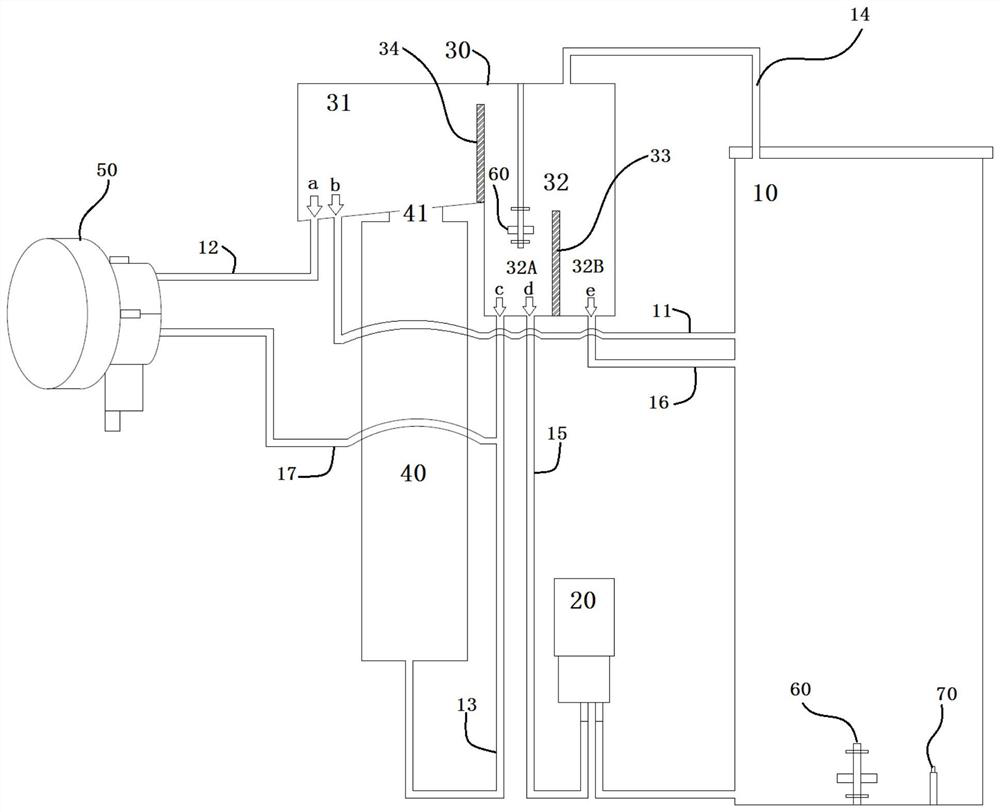 Backflow preheating water supply system