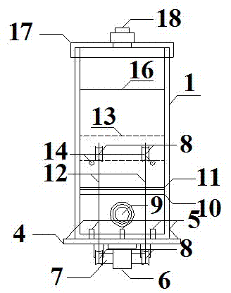 Testing apparatus and method for simulating liquefied particle motion characteristics
