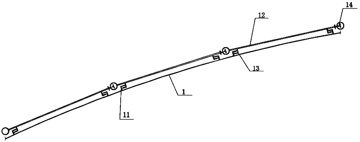 Large coin type compartment cofferdam and construction method