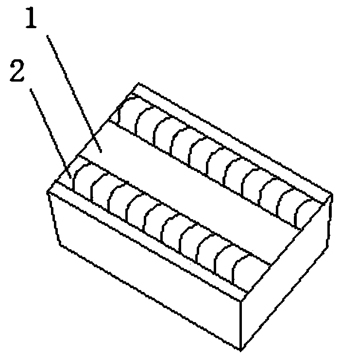 On-line repair method for roller surface of roller press