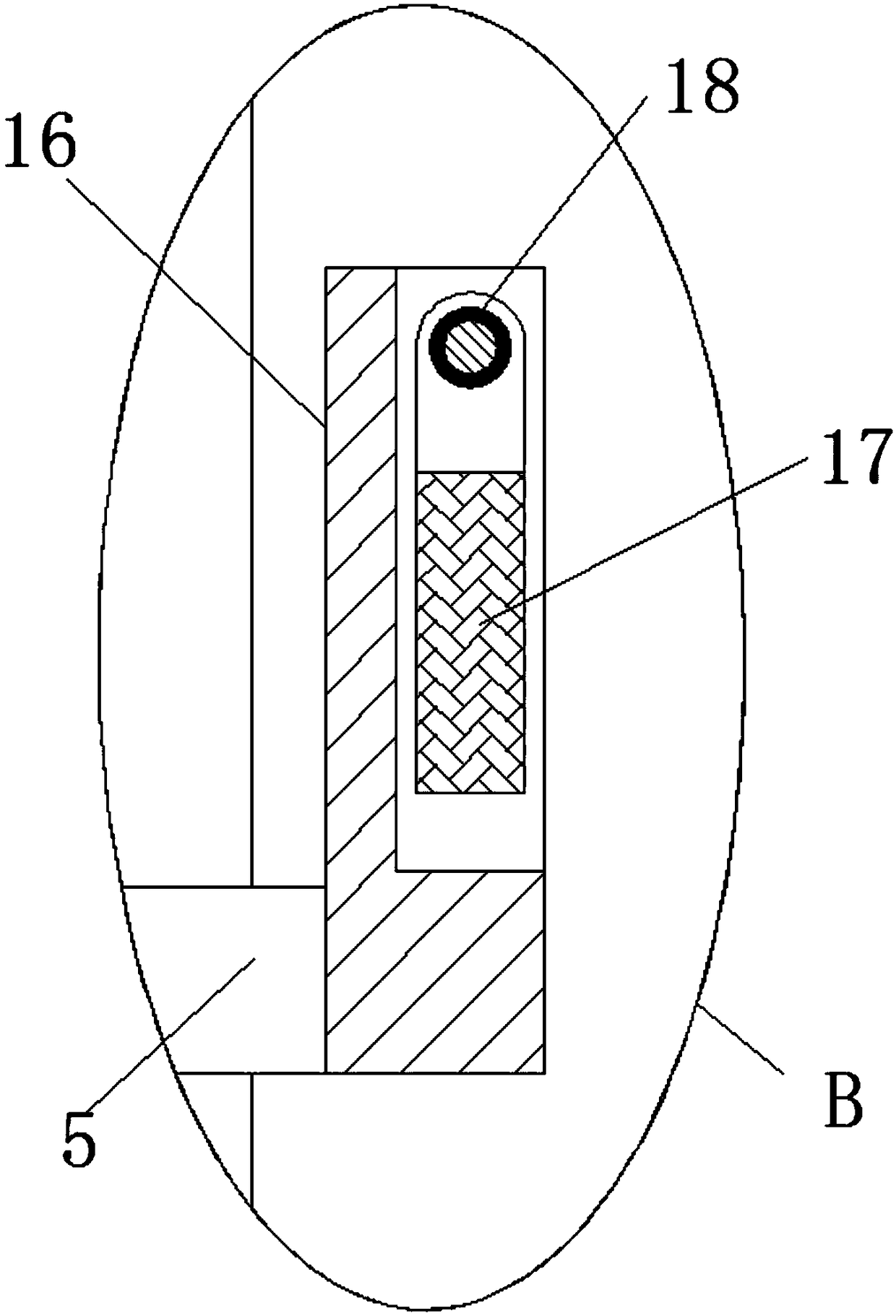 High-stability steel strand end anchoring device