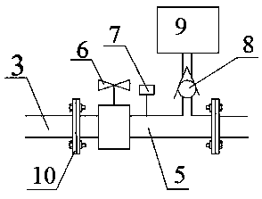 A device and method for conveying paste by high-pressure air