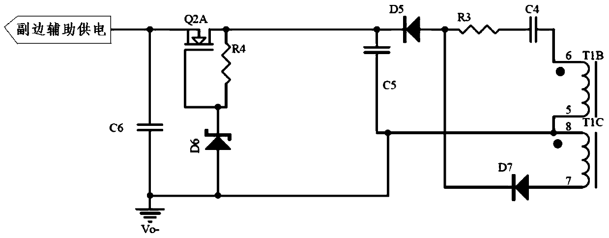 Auxiliary power supply circuit of wide-input-range power supply module