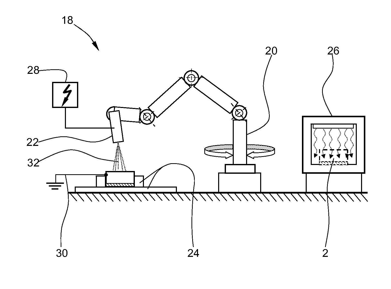 Method for edge sealing a component, device for implementing the method, as well as edge-sealed component