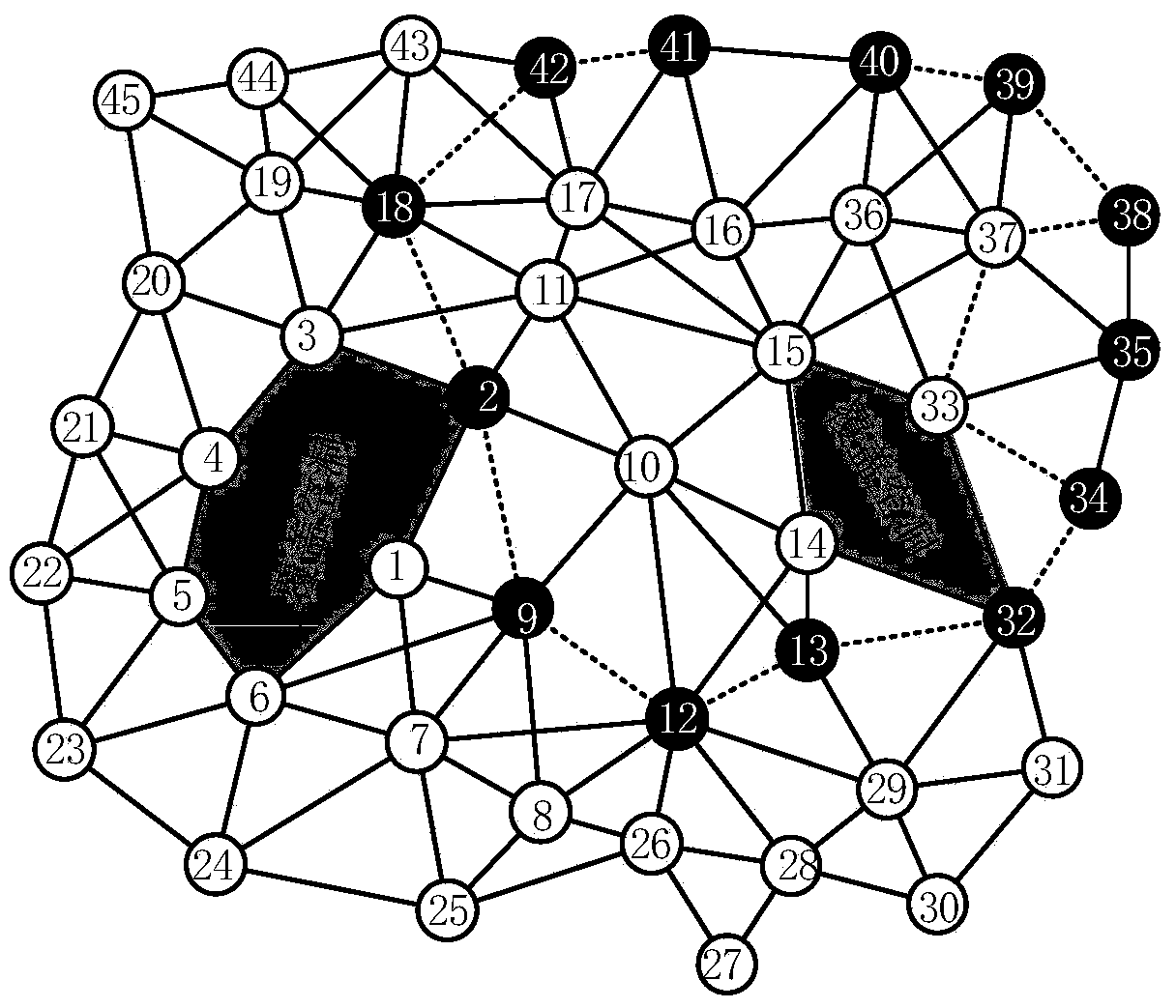 An edge node identification method for wireless sensor networks that does not rely on location information