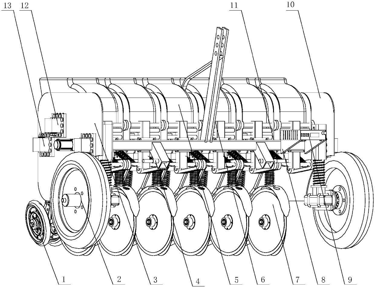 Seeder with automatic-controllable seeding quantity