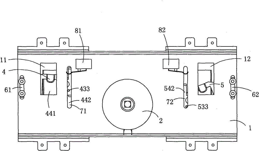 Operating mechanism used for twin-power switch