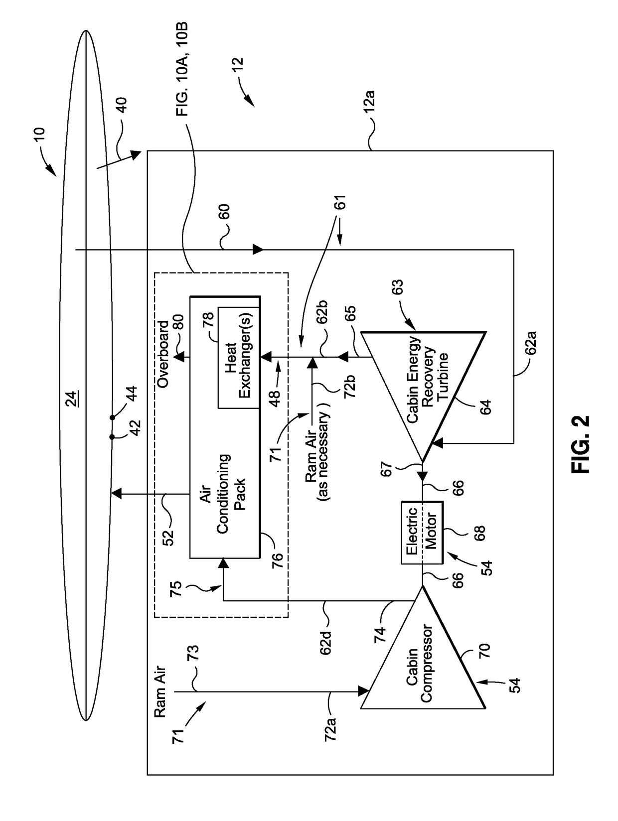 Aircraft air conditioning systems and methods
